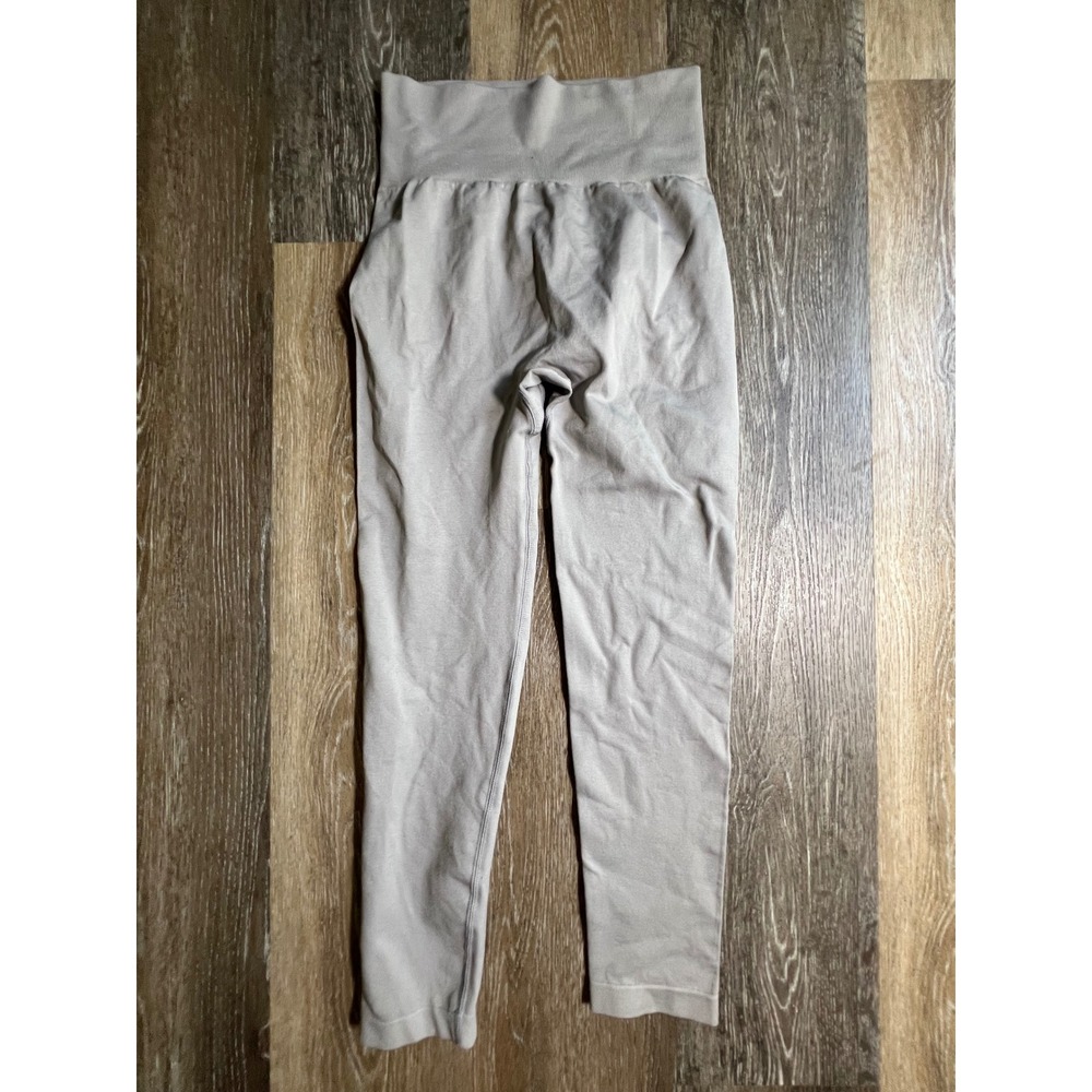 Halara Leggings Womens S Taupe NEW High Waisted Scrunch Butt Seamless 7/8 Length